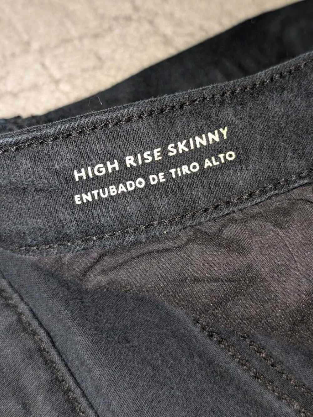 Universal Thread Women's 8/29 Black High Rise Skinny Jeans Stretch Cotton Blend